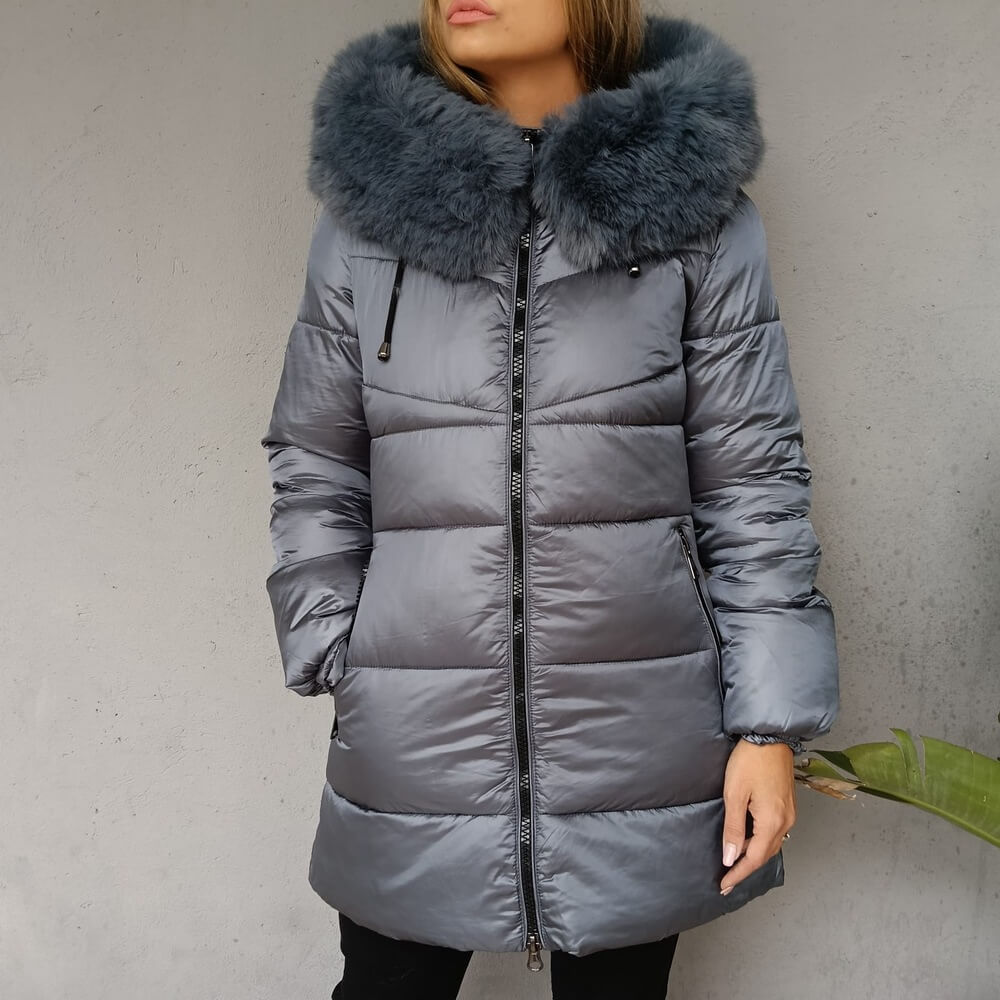 PARKA POLONIA AZUL