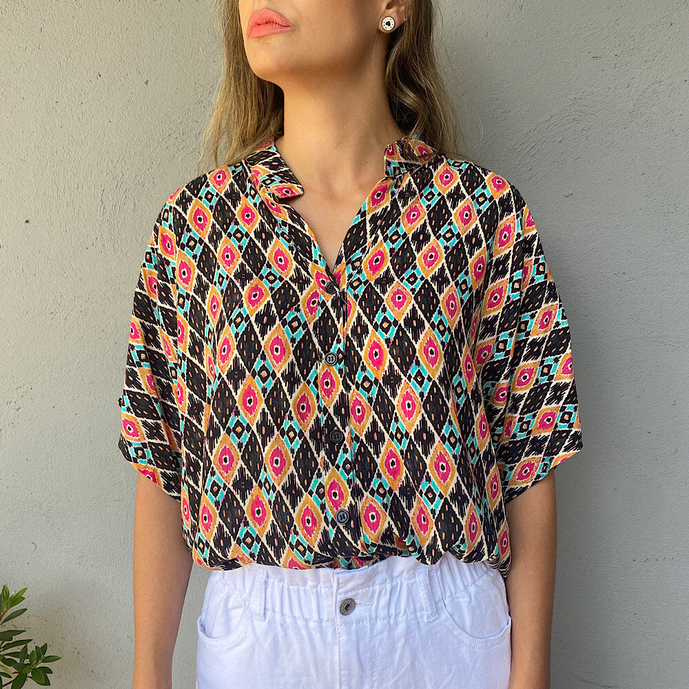 BLUSA ETANIA ESTAMPADA