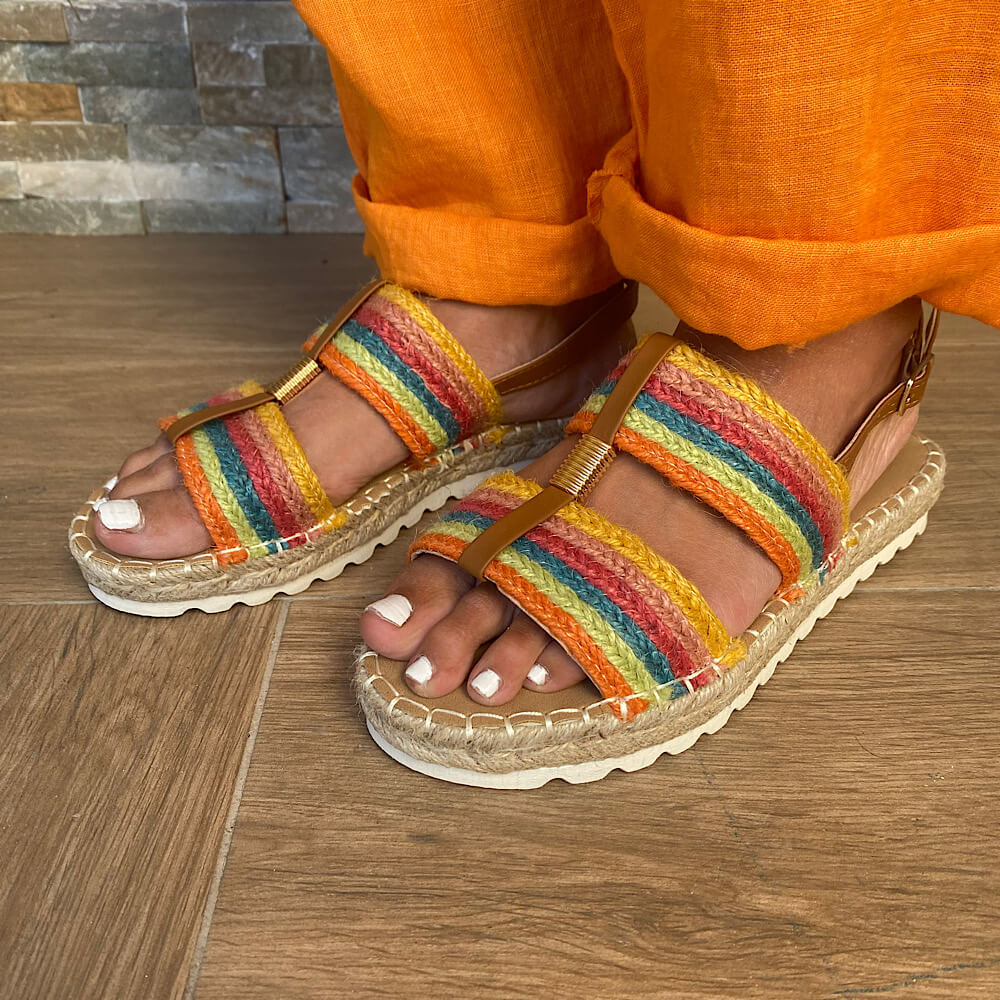 SANDALIA NEREA MULTICOLOR
