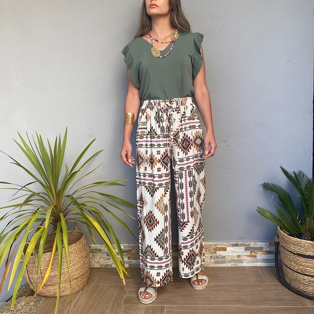 CELIA PANTALÓN PALAZZO