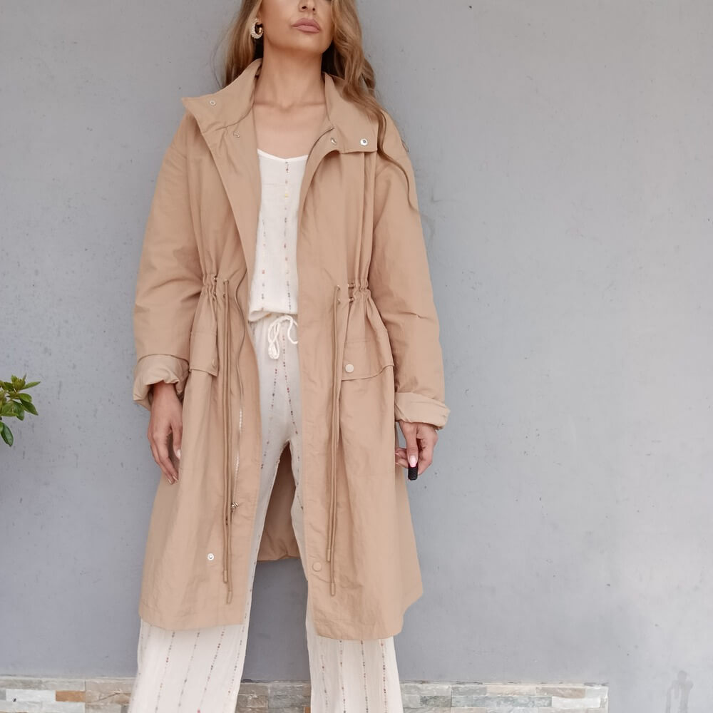 PARIS GABARDINA CAMEL