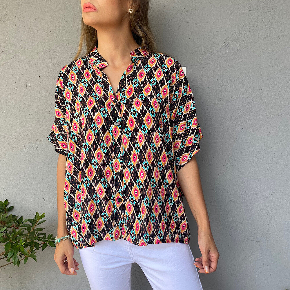 BLUSA ETANIA ESTAMPADA