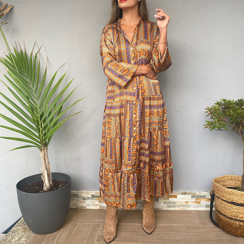 VESTIDO CRETA ABOTONADO