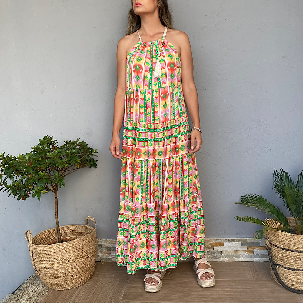 VESTIDO XIANA ESTAMPADO