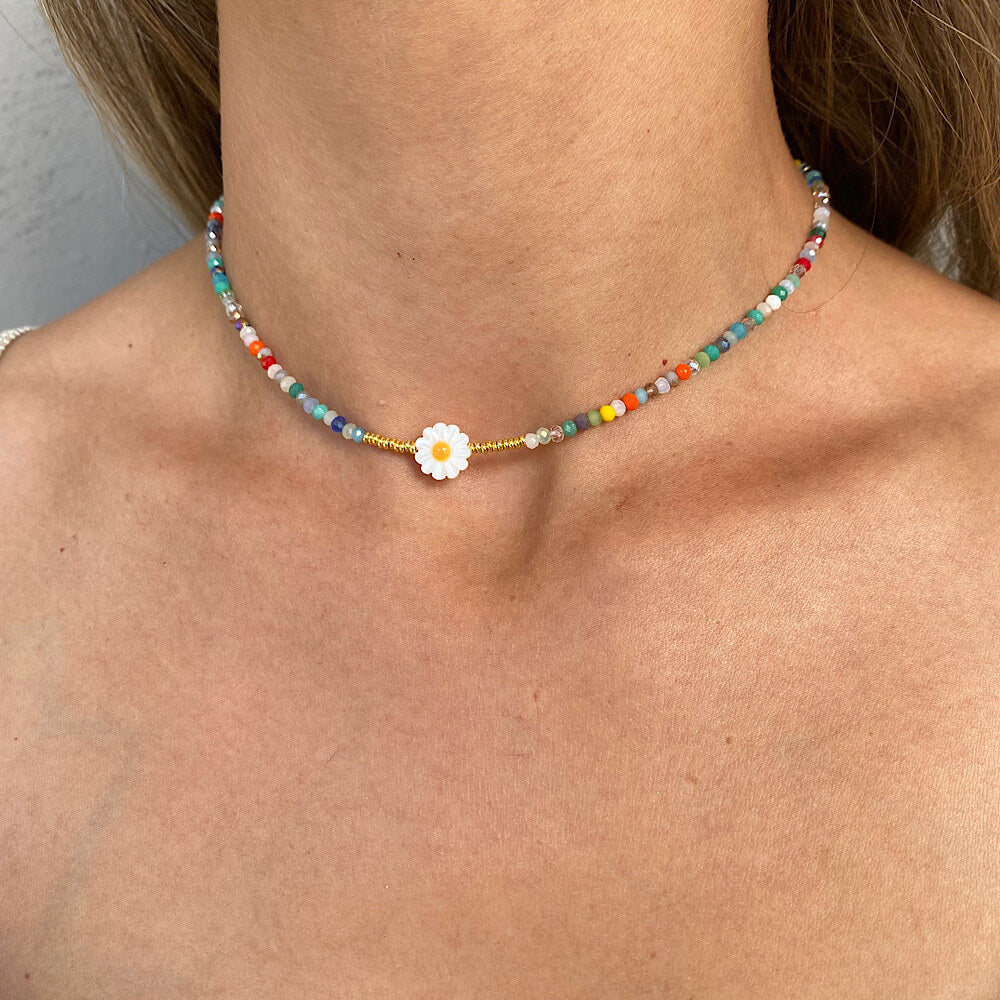 COLLAR FLOR MULTICOLOR
