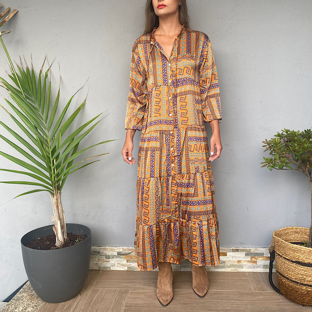 VESTIDO CRETA ABOTONADO