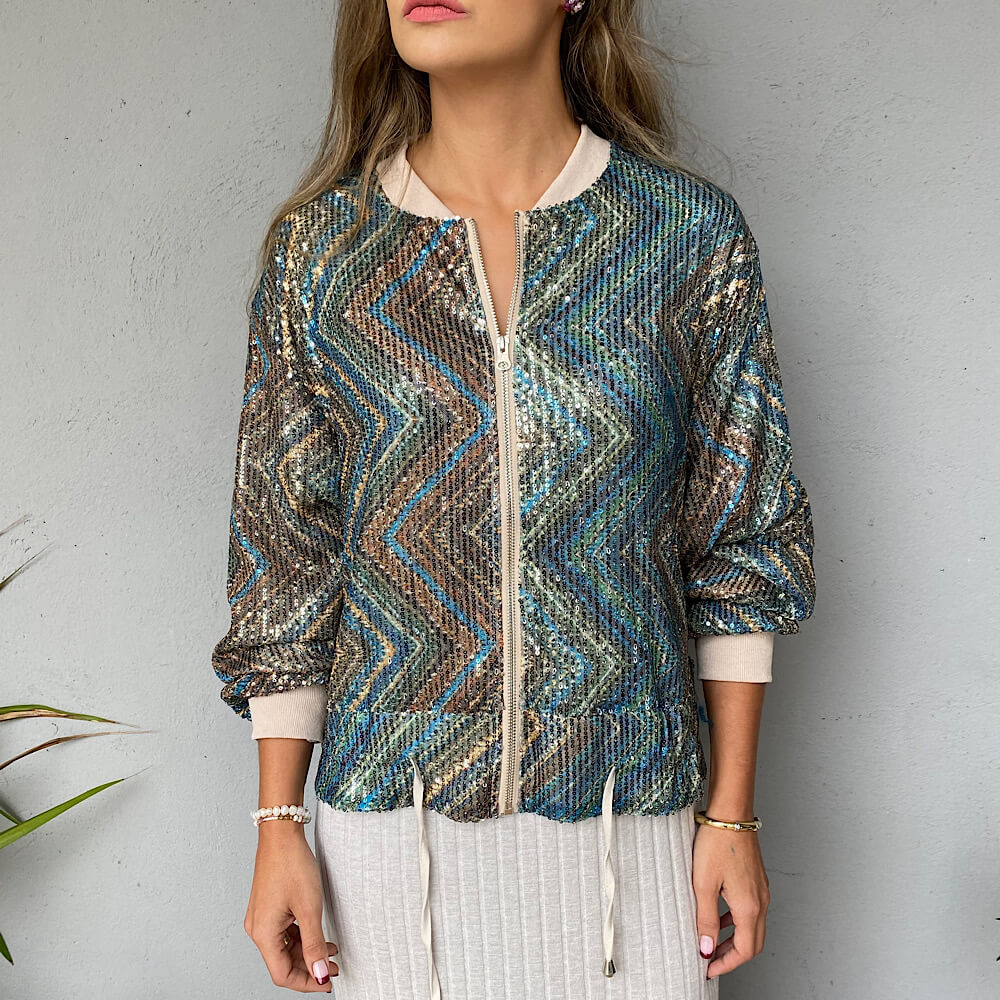 BOMBER GÉNOVA LENTEJUELAS