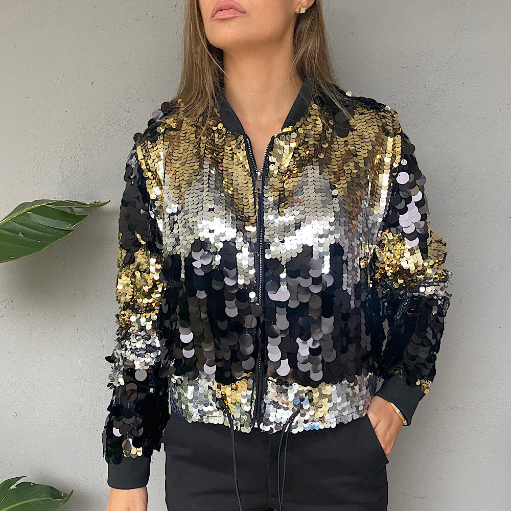 BOMBER LENTEJUELAS MILAN