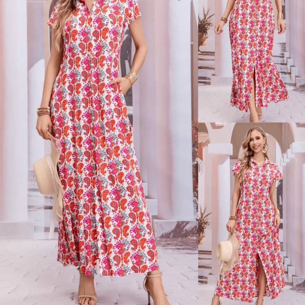 2665 VESTIDO CAMISERO LARGO