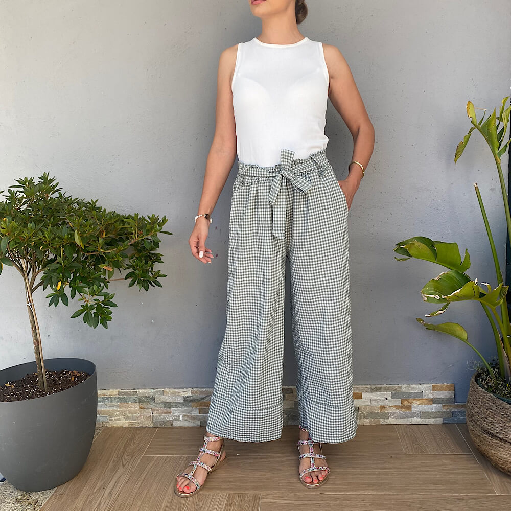 K62 PANTALÓN VICHY
