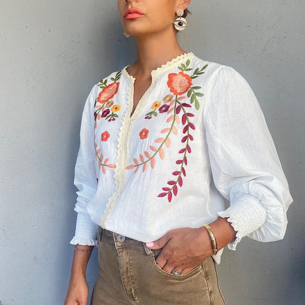 ADASA BLUSA BORDADA