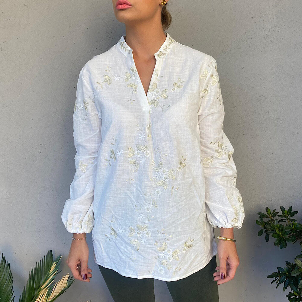 C7217 BLUSA BORDADA
