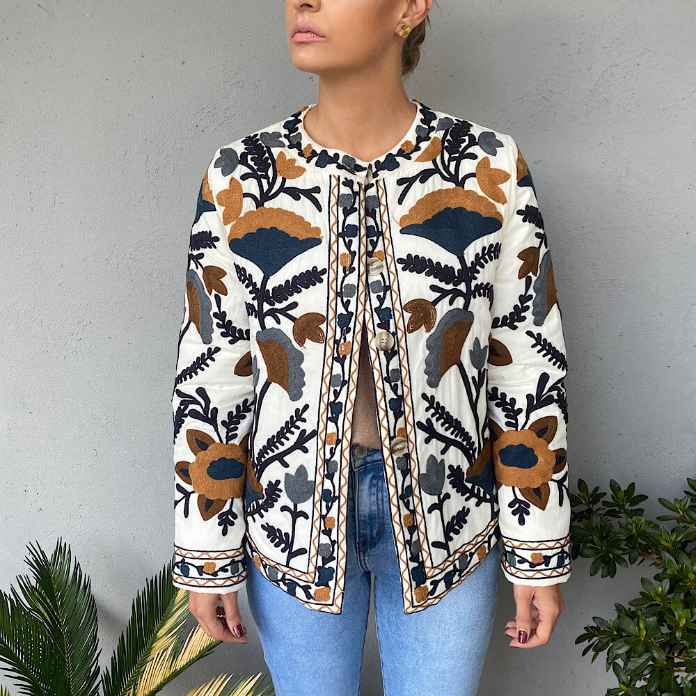 XIENA CHAQUETA BORDADA