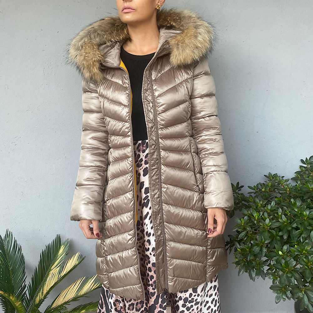 PARKA FLORENCIA TAUPE