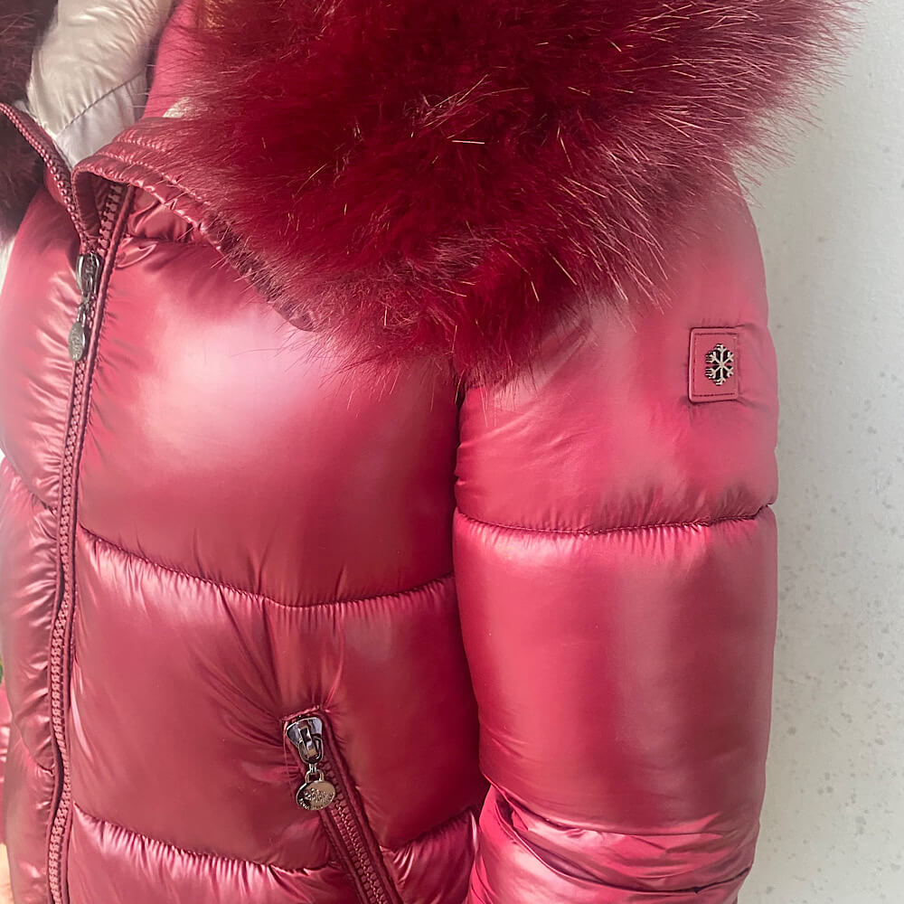 BUDAPEST PARKA GRANATE