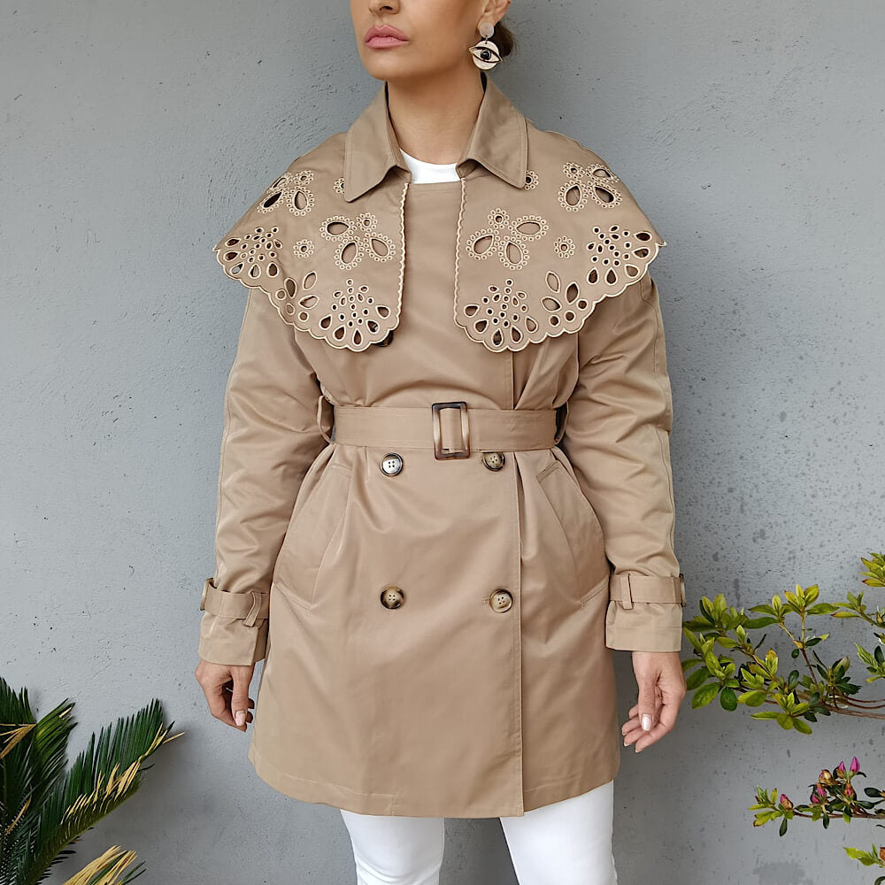 MILAN GABARDINA CAMEL