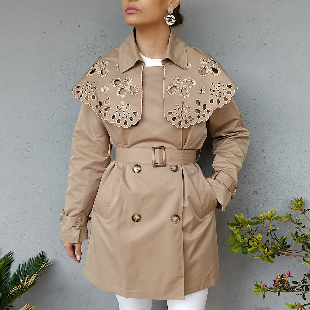 MILAN GABARDINA CAMEL