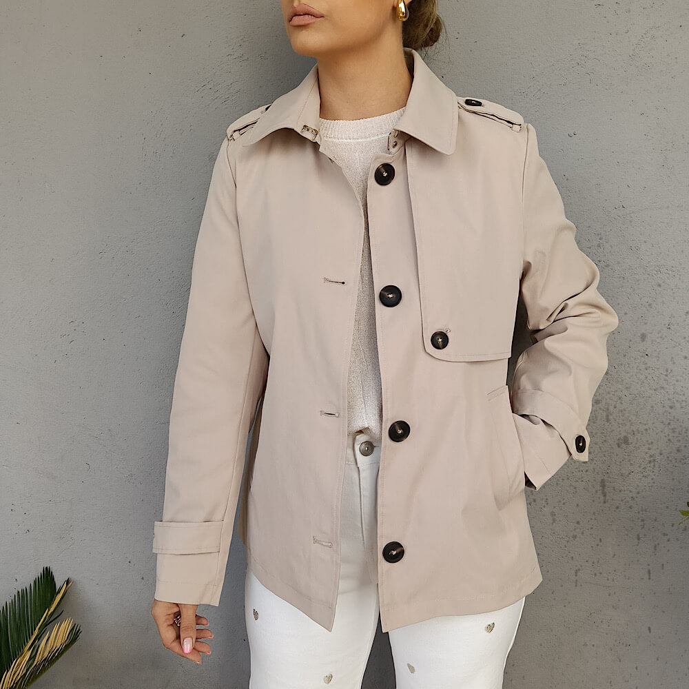 CC33 GABARDINA CORTA