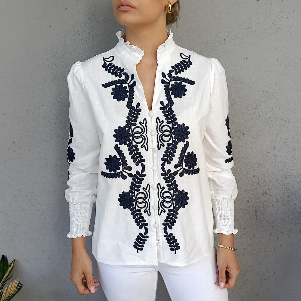 CANDELA BLUSA BORDADA