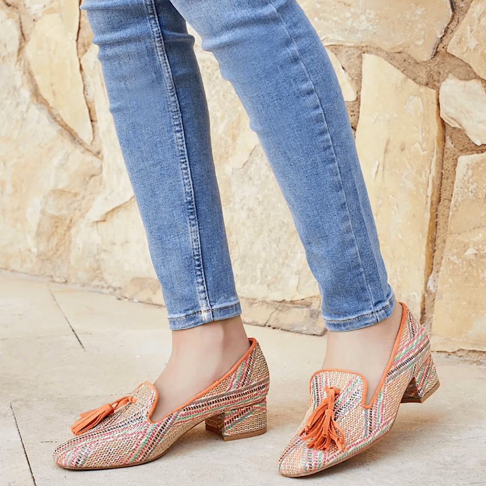 S51 MOCASÍN NARANJA