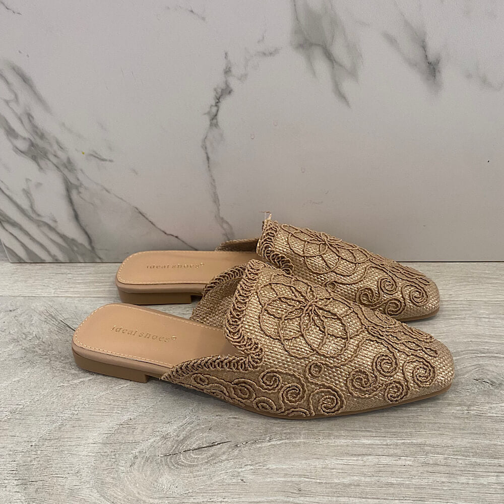 MULES TAUPE