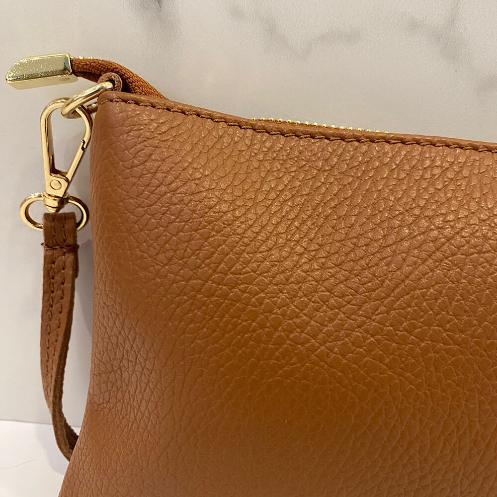 BOLSO PETIT PIEL CAMEL