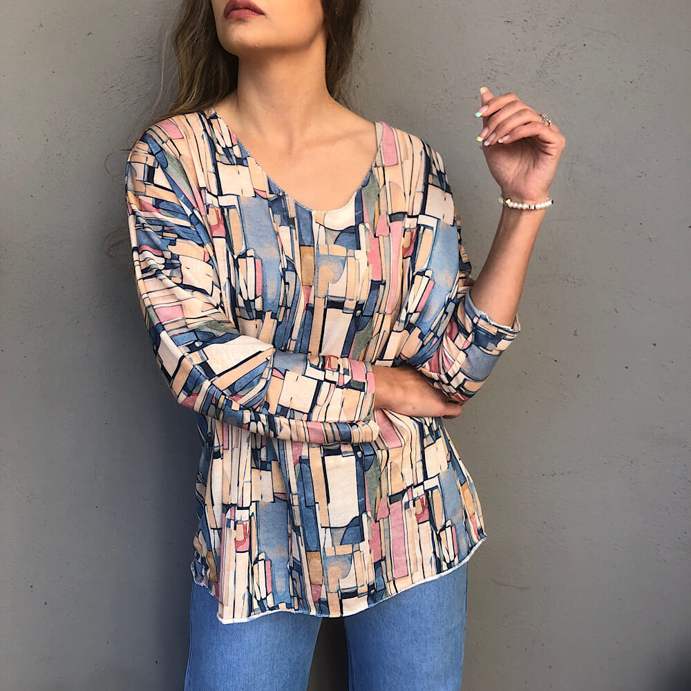 SÚETER BOHEME ESTAMPADO