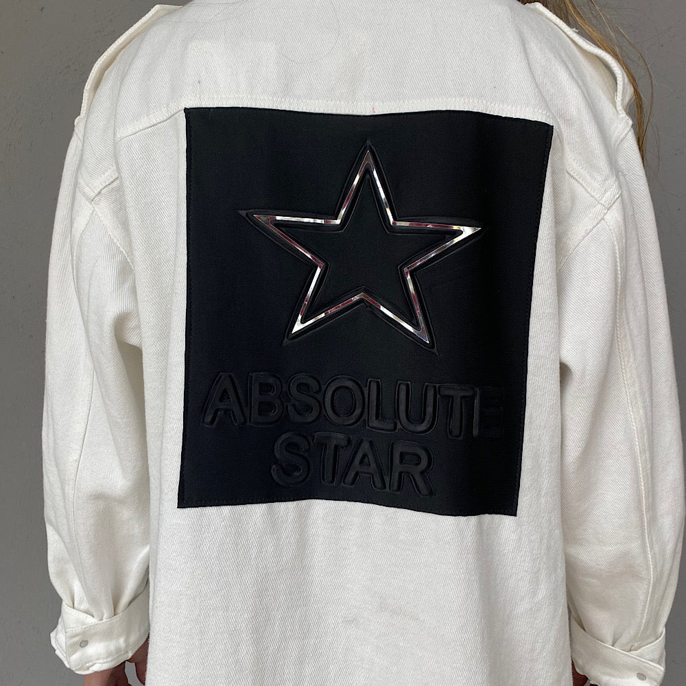 CHAQUETA ESTRELLAS CON BRILLOS