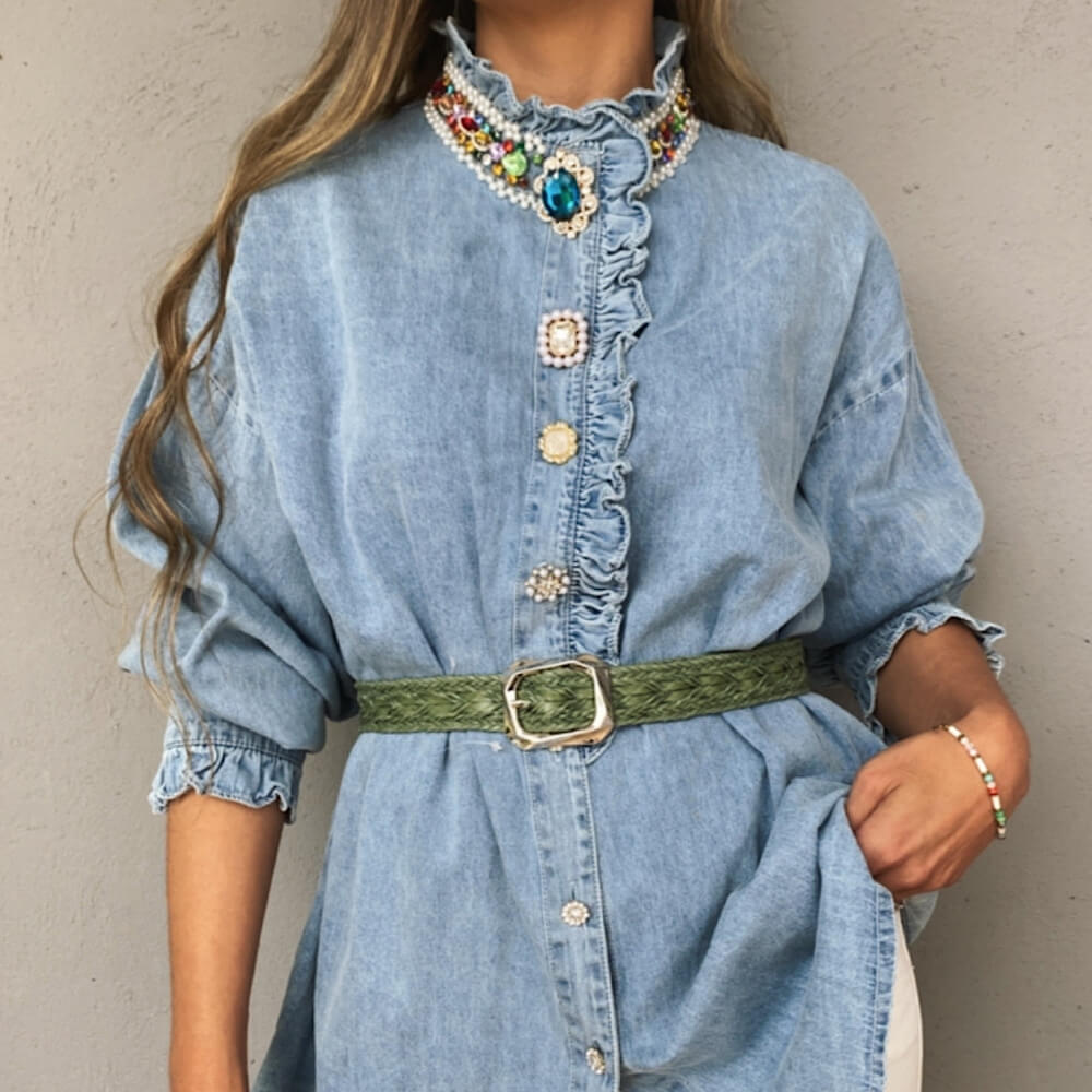 CAMISA OFELIA CUELLO MAO