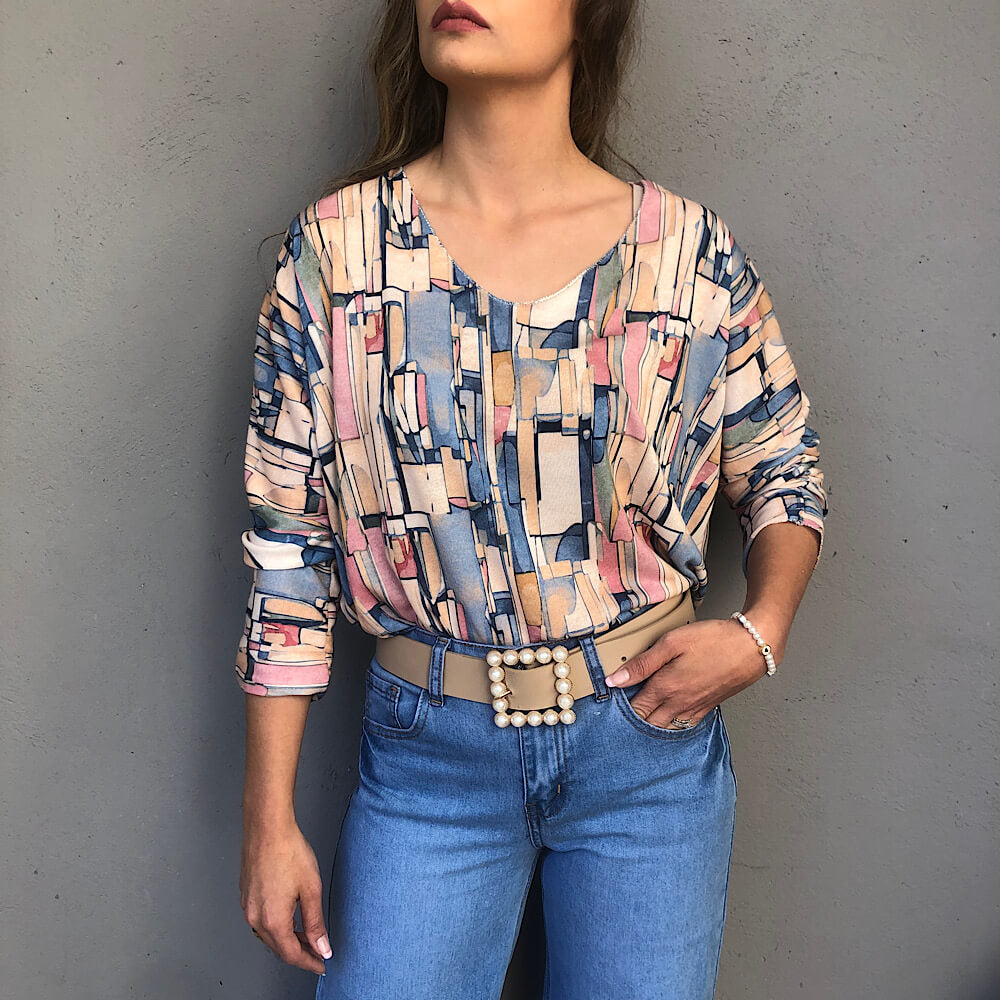 SÚETER BOHEME ESTAMPADO