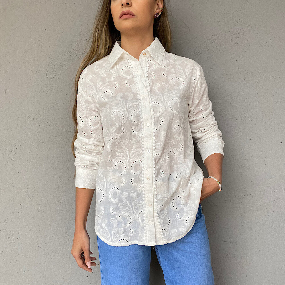 CAMISA ARES BORDADA