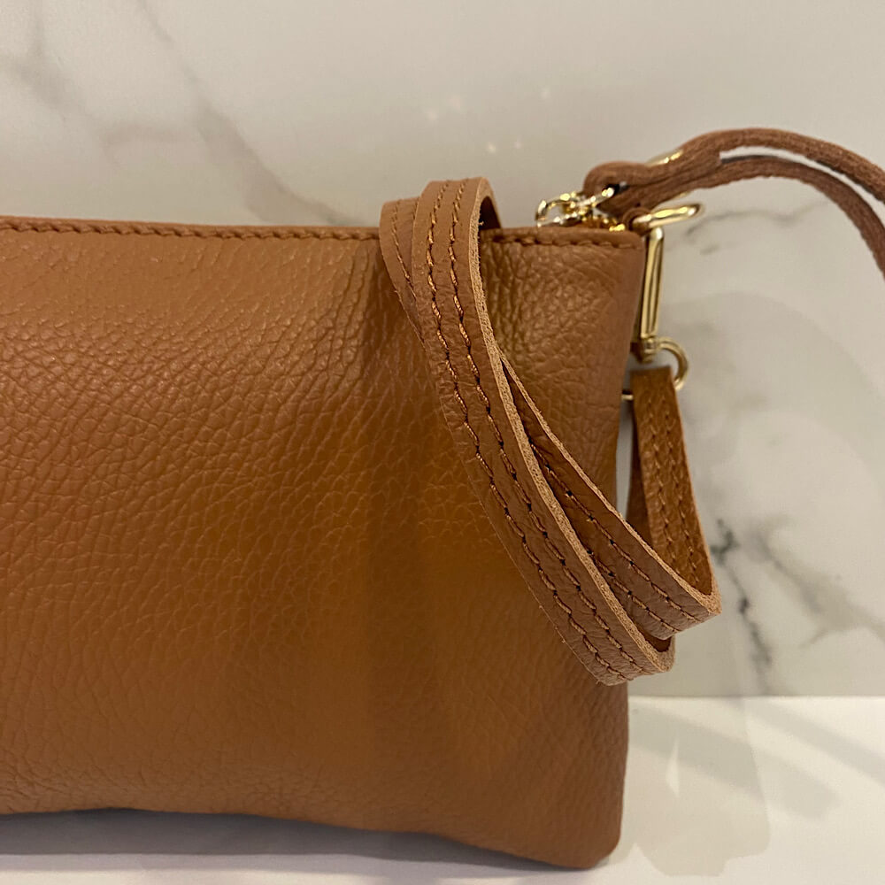 BOLSO PETIT PIEL CAMEL
