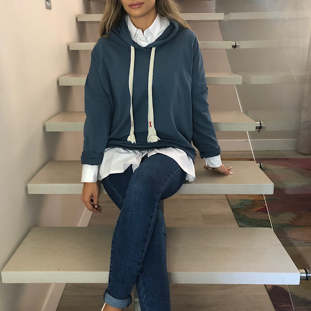 CAMISA HELENA PLISADA BLANCA