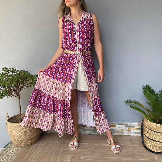 VESTIDO ZANZIBAR ABOTONADO