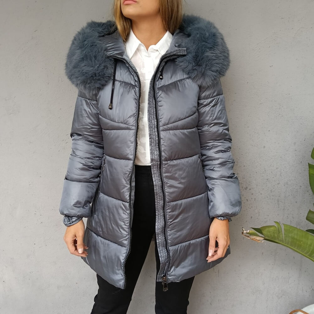 PARKA POLONIA AZUL
