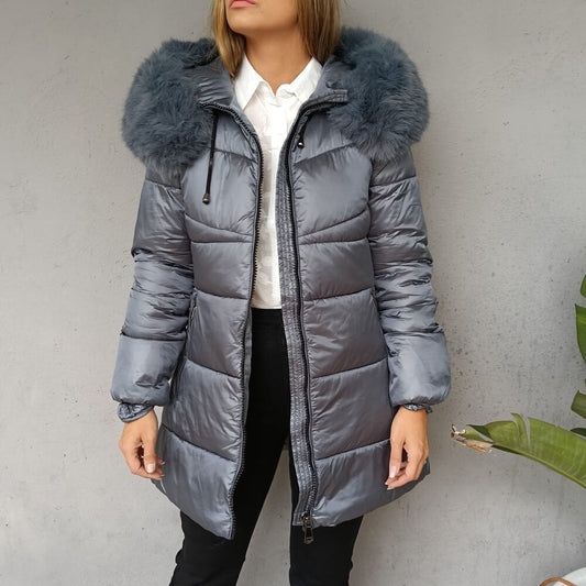 PARKA POLONIA AZUL