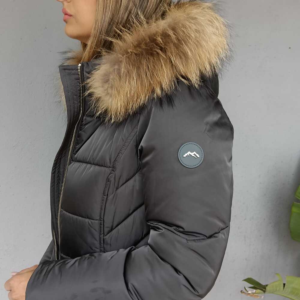 PARKA BRUSELAS ANTRACITA