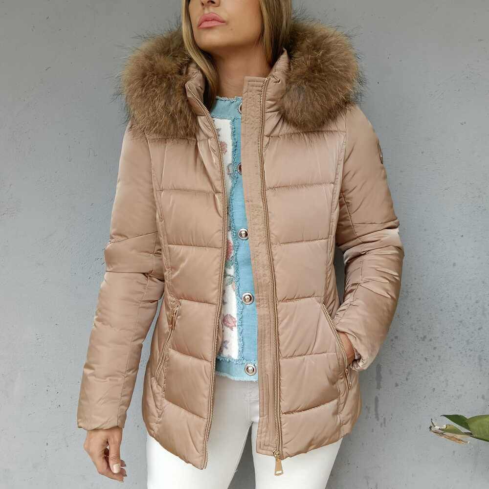 PARKA BRUSELAS CAMEL