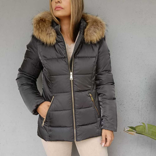 PARKA BRUSELAS ANTRACITA