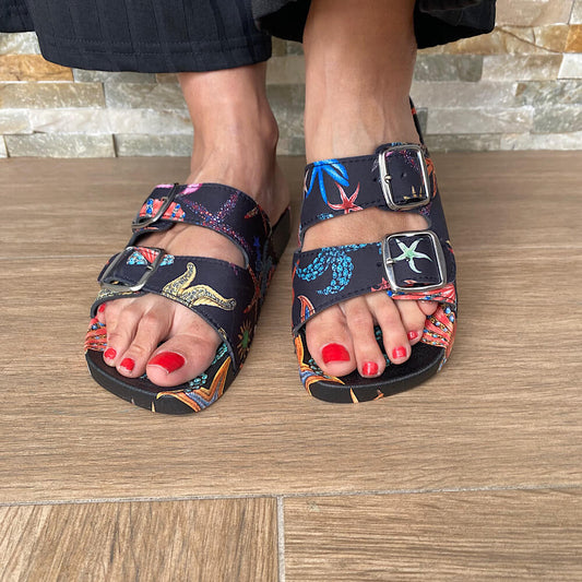JOANA SANDALIA ESTAMPADA