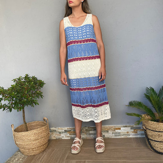 VESTIDO BIARRITZ GANCHILLO