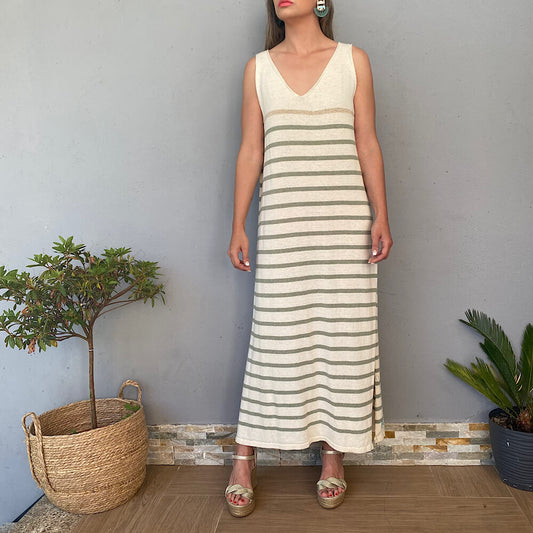 JUNCAL VESTIDO RAYA FINA