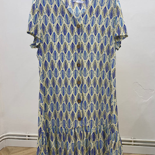M3838 VESTIDO ABOTONADO M/CORTA