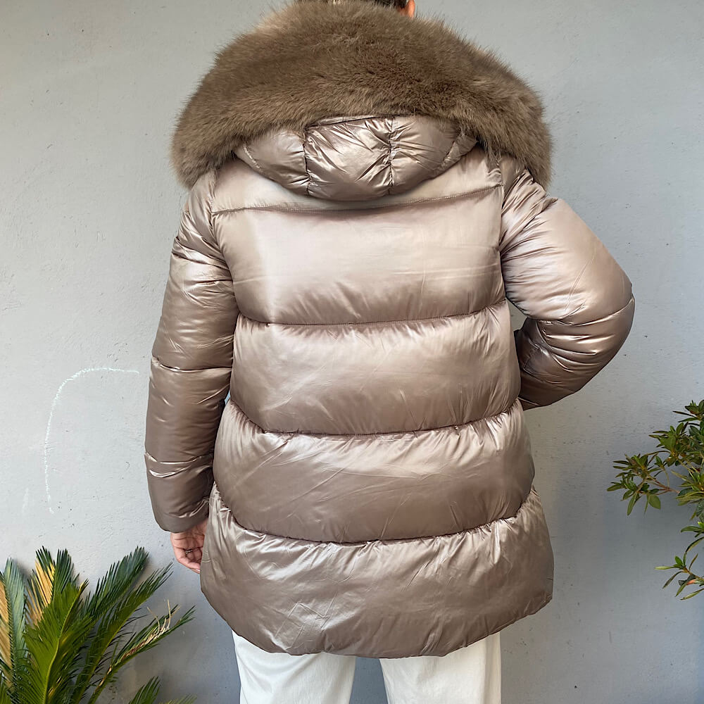 PARKA NORUEGA TAUPE