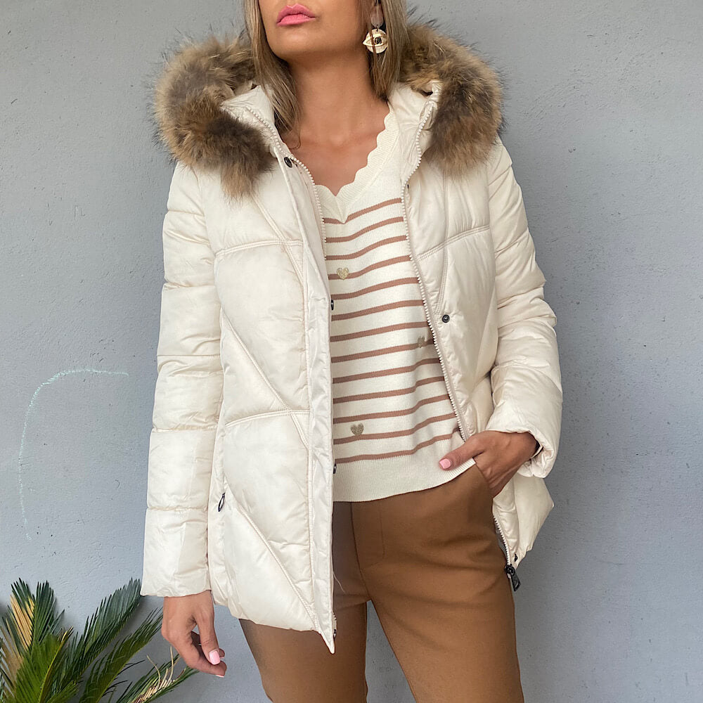 PARKA SIRIA BEIGE