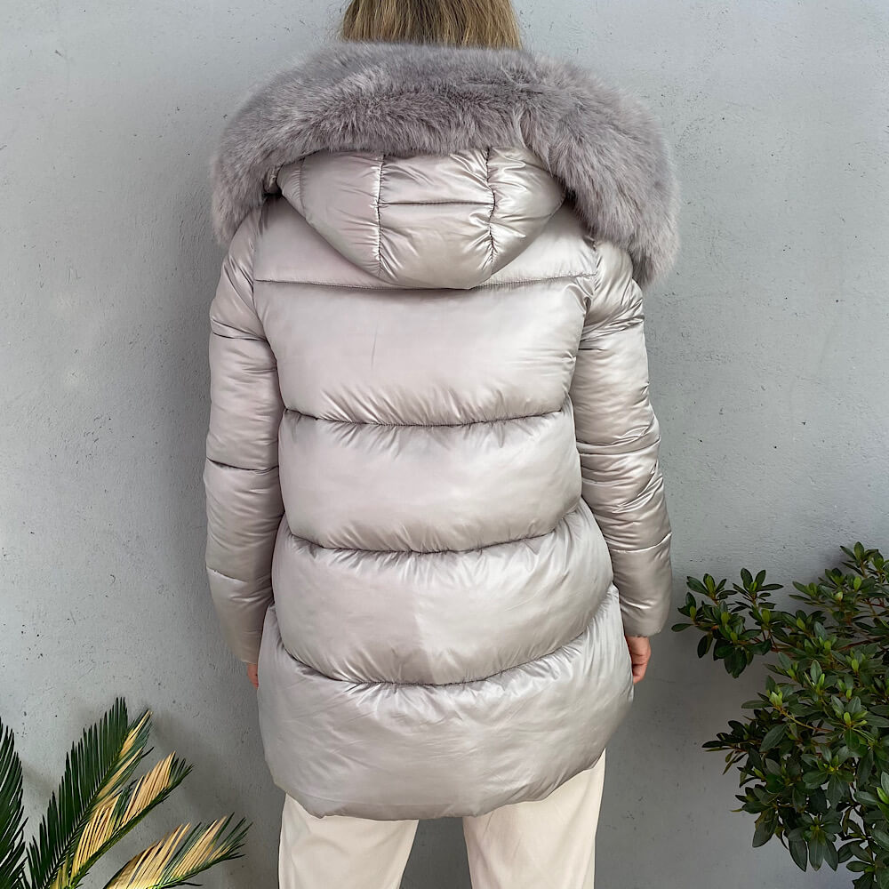 PARKA NORUEGA GRIS