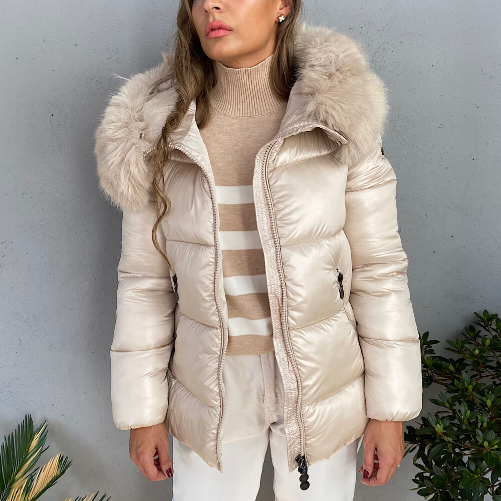 PARKA NORUEGA BEIGE