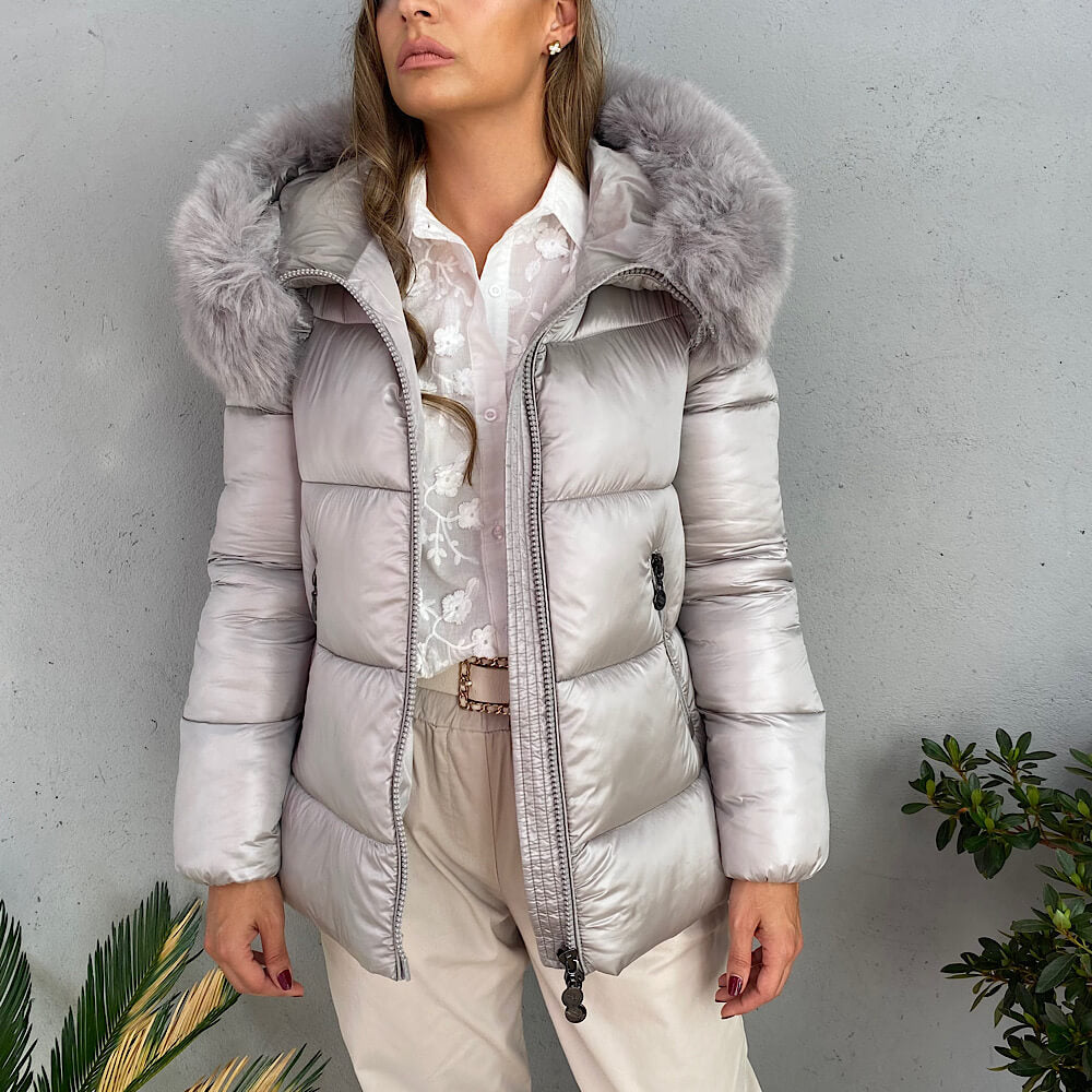 PARKA NORUEGA GRIS