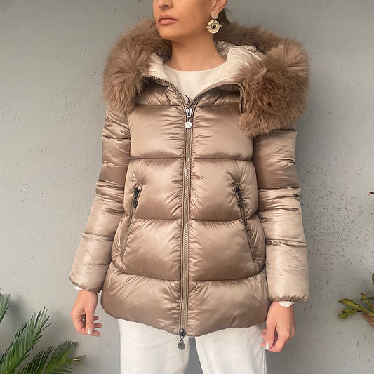 BUDAPEST PARKA TAUPE