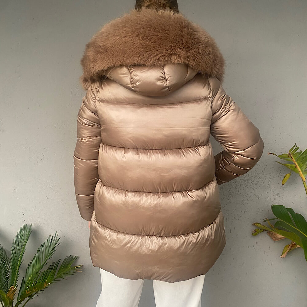 BUDAPEST PARKA TAUPE